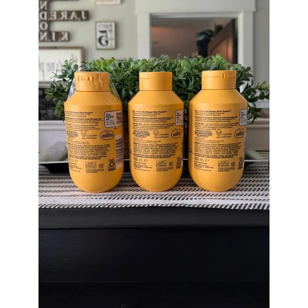 Happy Hair People Conditioner 3pc Set Yes Curl + Ride The Waves